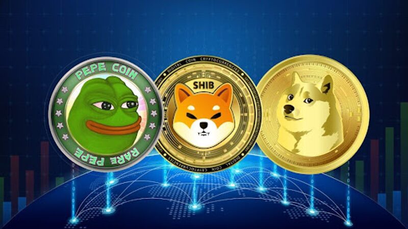 El auge de Bitcoin desata la manía de las memes: ¡DOGE, PEPE Y SHIB Lideran!