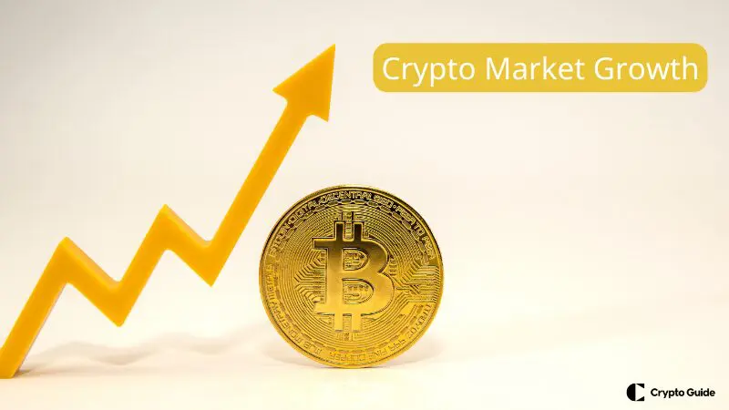 crecimiento del mercado en la historia de crypto
