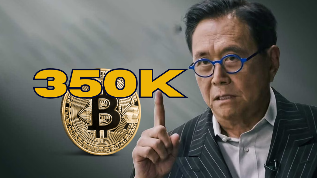 Robert Kiyosaki predice que el Bitcoin alcanzará los $350K
