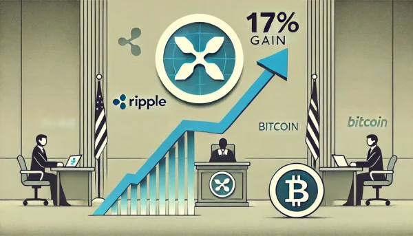 Superando las ganancias de Bitcoin, XRP se dispara un 17% al cerrarse el caso Ripple-SEC